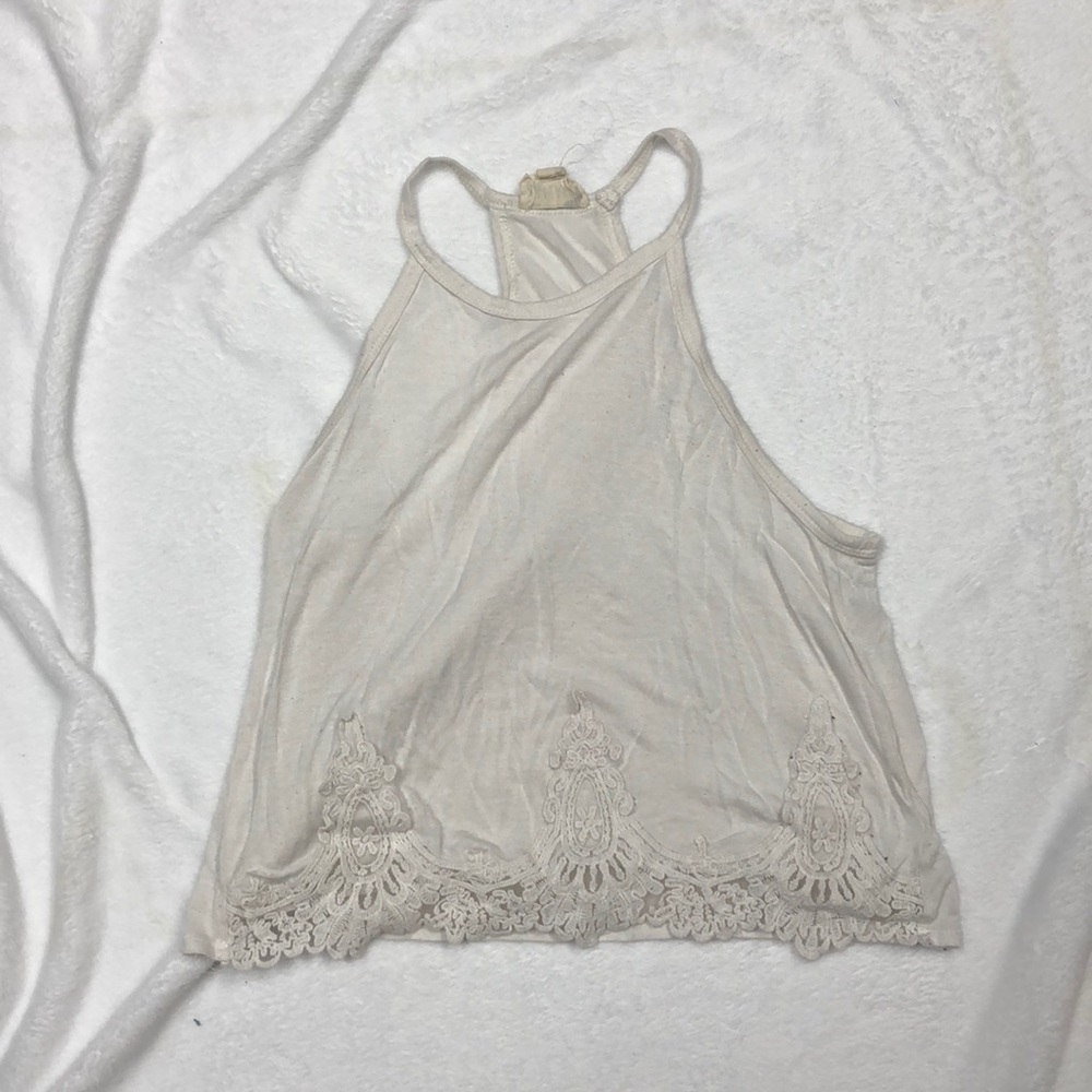 White tank top
